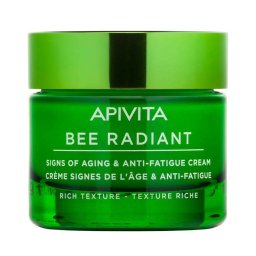 Apivita Bee Radiant Bőröregedés és fáradtság jelei elleni arckrém Rich 50ml