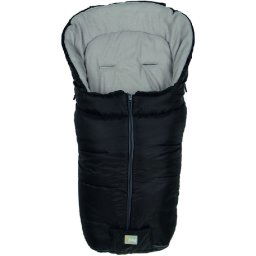 Fillikid bundazsák Eco Big babakocsiba 100x55 cm fekete-szürke --1220-06