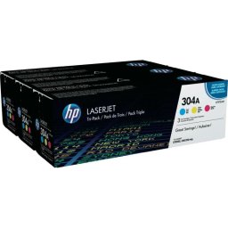 CF372AM (304A) Tri-Pack toner