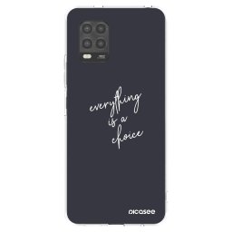 Átlátszó szilikon tok az alábbi mobiltelefonokra Xiaomi Mi 10 Lite - Everything is a choice