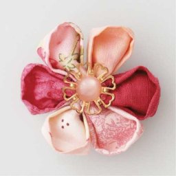 Clover Kanzashi virágkészítő sablon, 50mm virág, 6 szirom - CL8480
