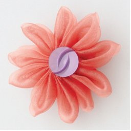Clover Kanzashi virágkészítő sablon, 75mm virág, 10 szirom - CL8485