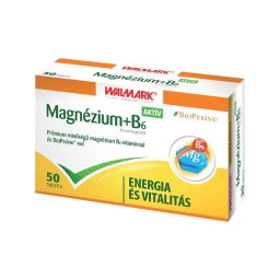 Walmark Magnézium + B6 Aktív tabletta 50x