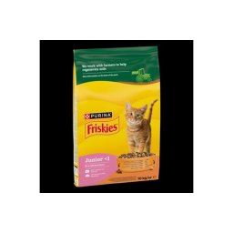 FRISKIES Junior Csirkével, tejjel és hozzáadott zöldségekkel száraz macskaeledel 10kg