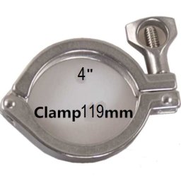 Saválló Acél Tri-clamp Bilincs 4" 119mm (3496)