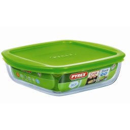 Pyrex Sütőtál műanyag tetővel 1 liter hőálló üveg Cook and Store 203133
