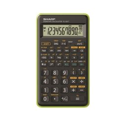 Számológép tudományos 146 funkció SHARP EL-501TBGR zöld PN: EL501TBGR