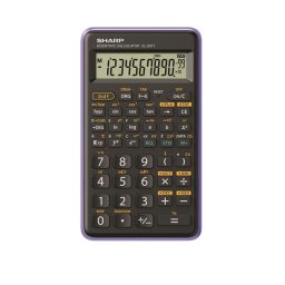 Számológép tudományos 146 funkció SHARP EL-501TBVL lila PN: EL501TBVL