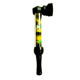 Fém pipa - 10 cm - Sárga