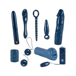 You2Toys - Midnight Blue - vibrátoros készlet (9 részes)