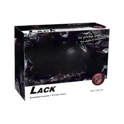 Fetish - lakk lepedő - gumis - 160 × 200 cm (fekete)