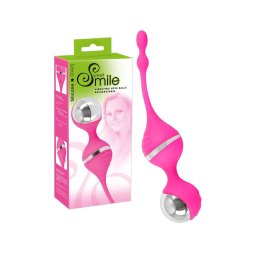 SMILE Love Ball - vibrációs gésagolyó (pink)