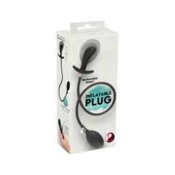 You2Toys - pumpálható, anál tágító plug (fekete)