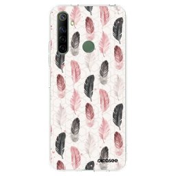 Átlátszó szilikon tok az alábbi mobiltelefonokra Realme 6i - Feather 2