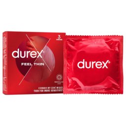 Durex Feel Thin - élethű érzés óvszer (3 db)