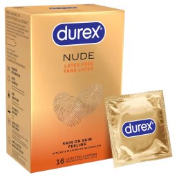 Durex Real Feel - latexmentes óvszer élethű érzéssel (16 db)