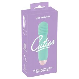 You2Toys - Cuties Mini Wand - akkus, mini masszírozó vibrátor (zöld)