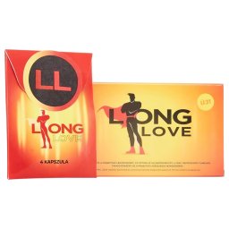 Long Love - magömlés késleltető étrend-kiegészítő férfiaknak (4 db)