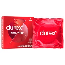 Durex Feel Thin - élethű érzés óvszer (3db)