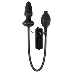 You2Toys Fanny Hill's - pumpálható anál vibrátor (fekete)