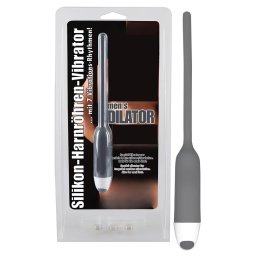 You2Toys - DILATOR - szilikon dilátor vibrációval (szürke, 6 mm)
