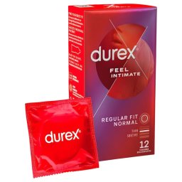 Durex Feel Intimate - vékonyfalú óvszer (12 db)