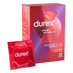 Durex Feel Intimate - vékonyfalú óvszer (18 db)