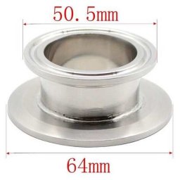 Átalakító 1,5" Tri-clamp - 2" Tri-clamp (3532)