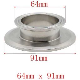 Átalakító 2" Tri-clamp - 3" Tri-clamp (3535)