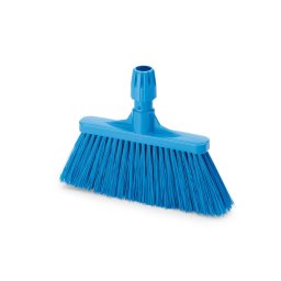 Igeax élelmiszeripari magas seprű fej, 0,75mm kemény sörtével, kék