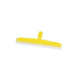 Igeax élelmiszeripari gumis padlólehúzó, univerzális nyélcsatlakozással, 45 cm sárga