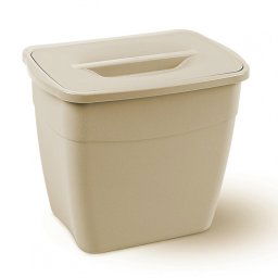 Planet Koala szemetes, fedővel 6L (Hanging Bucket) barna színű