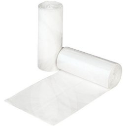 Szemeteszsák fehér 55x65 16mikron 40L 20db/tekercs
