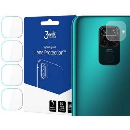 3MK FlexibleGlass kamera lencsére edzett üvegfólia Xiaomi Redmi Note 9 (4db)