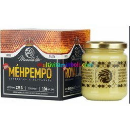 Méhpempő 225 g, tiszta, 100%-os, hagyományos, vitaminokban, fehérjékben, aminosavakban gazdag tápanyag - Mannavita