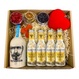 Exkluzív Nőnapi Knut Hansen Gin Tonik szett Dobozban