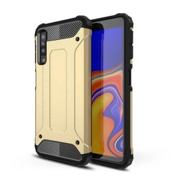 Hybrid Armor Case Tough Rugged Samsung Galaxy A7 2018/A750F telefontok (arany)