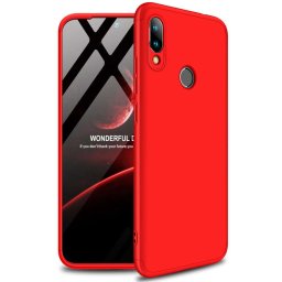 GKK 360 védőtok 3 részes Huawei Y6 2019/Honor 8A Pro (piros)