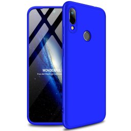 GKK 360 védőtok 3 részes Huawei Y6 2019/Honor 8A Pro (kék)