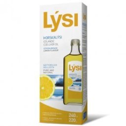 Lysi Citromos tőkehalmáj olaj - 240ml