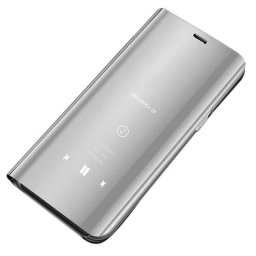 Clear View telefontok Huawei Y6 2019/Honor 8A Pro (ezüst)