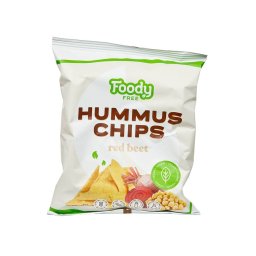 Foody Free hummus chips céklával 50 g