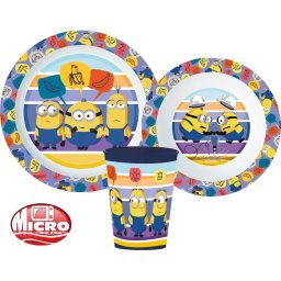 Minions - Minyonok micro gyerek étkészlet