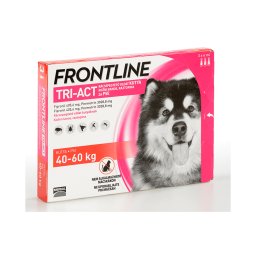 Frontline Tri-Act rácsepegtető oldat 40-60 kg-os kutyáknak (3x 6 ml)
