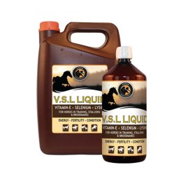 Foran V.S.L. E-vitamin, szelén és lizin kiegészítés lovaknak 2,5 liter