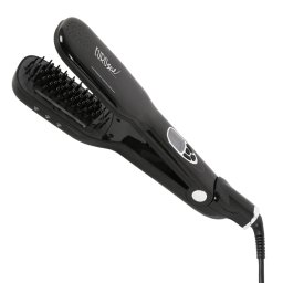 EuroStil Steam Styler gőzölős hajvasaló (Fekete) (Ref.:)