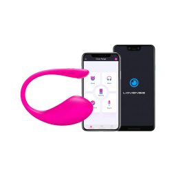 Lovense Lush 3 - hordható app-vezérelt vibrotojás (pink)