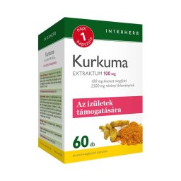 Interherb Napi 1 kurkuma extraktum kapszula 60x