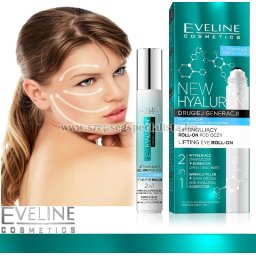 NEW HYALURON Szemkörnyéki ráncfeltöltő roll-on