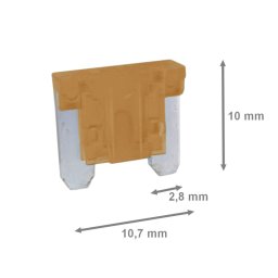 Biztosíték Micro késes 7,5A